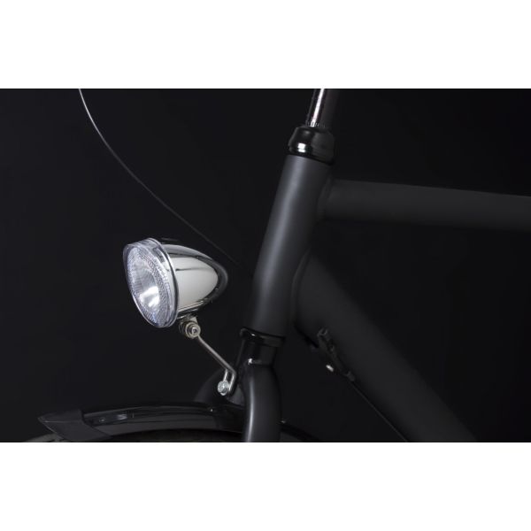 Spanninga Scheinwerfer Swingo XDOC ON von Dynamo 20 Lux Chrome