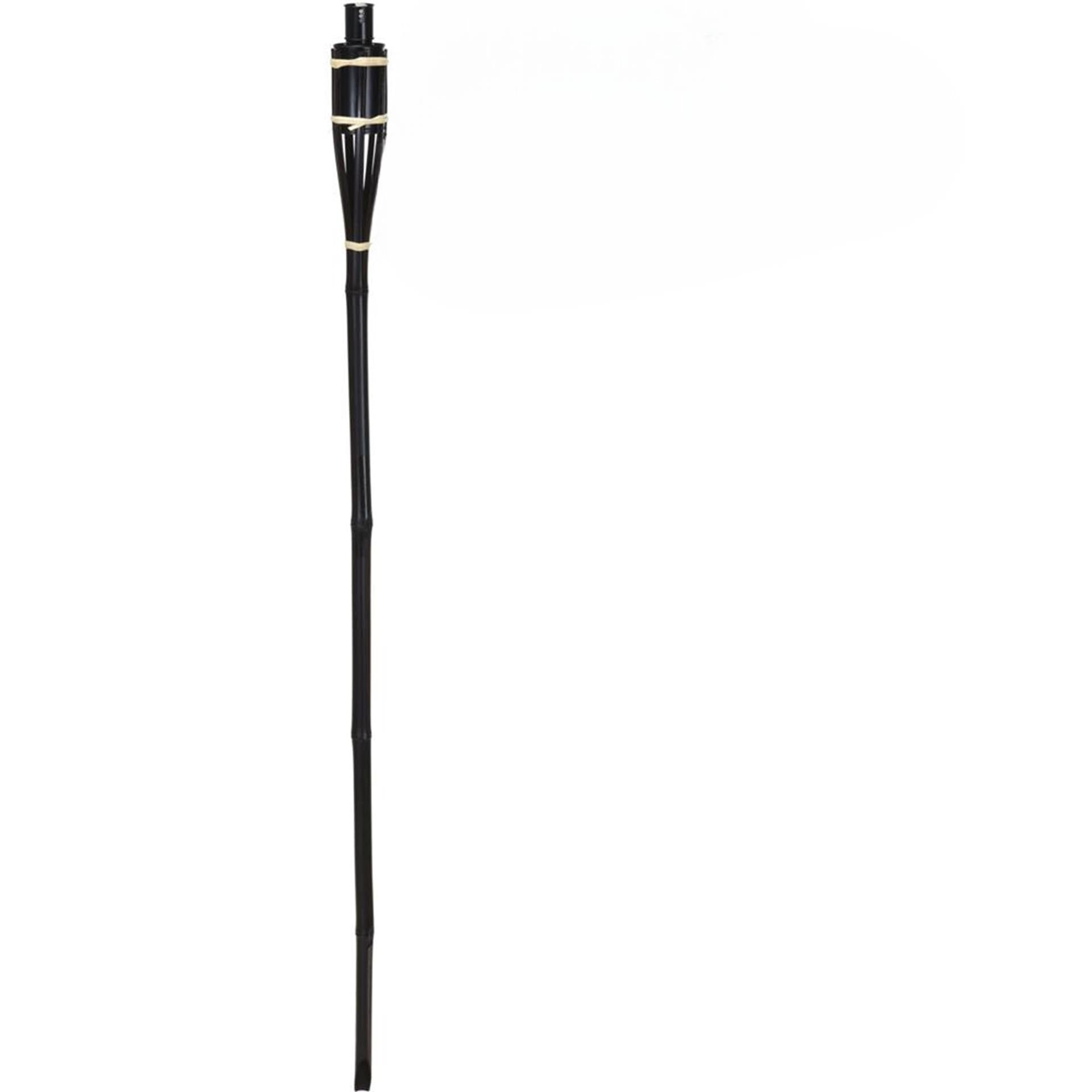 Pro Garden Gartenfackel Bambus 120cm schwarz