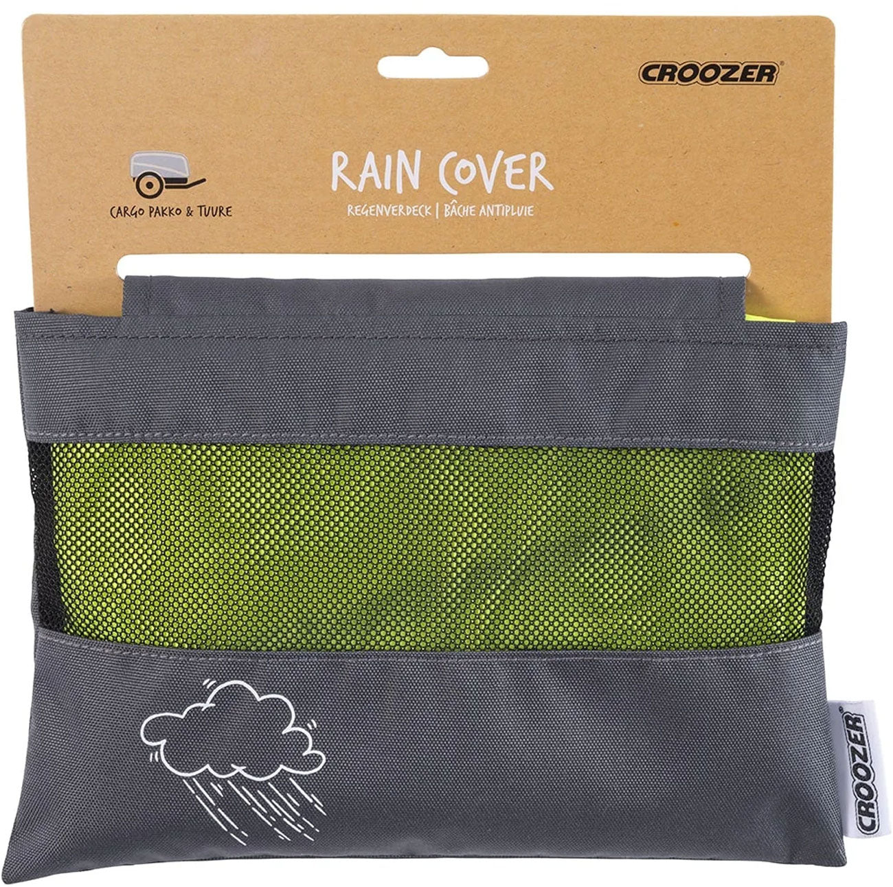 Croozer Regenschutz für Cargo Pakko Tuure