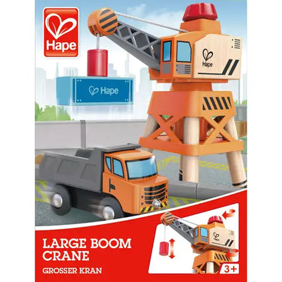Edugro Hape-Kran mit Fahrzeugen
