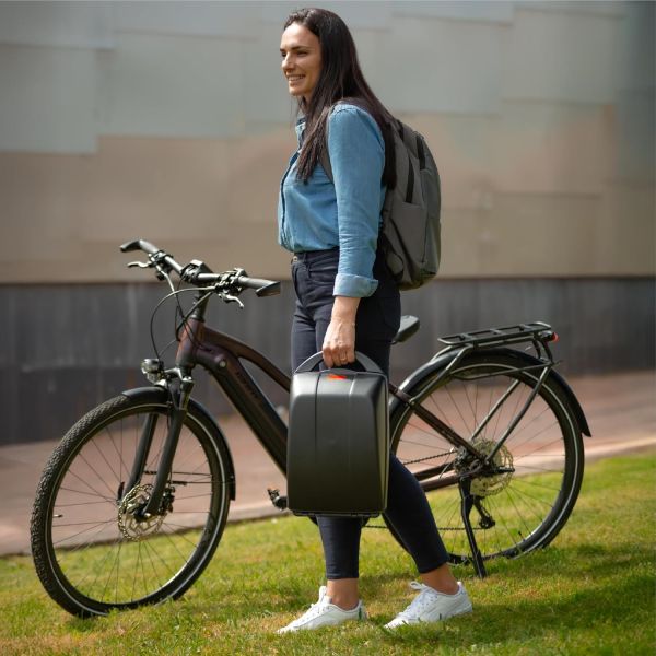 Polisport Topcase – für Fahrräder mit Mik- oder Mik-HD-Montagesystem – 11 l – schwarz