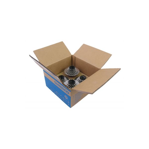 Shimano Kassette 7 Geschwindigkeit HG41 11-28T Silber (Arbeitsplatzverpackung von 10 Teilen)