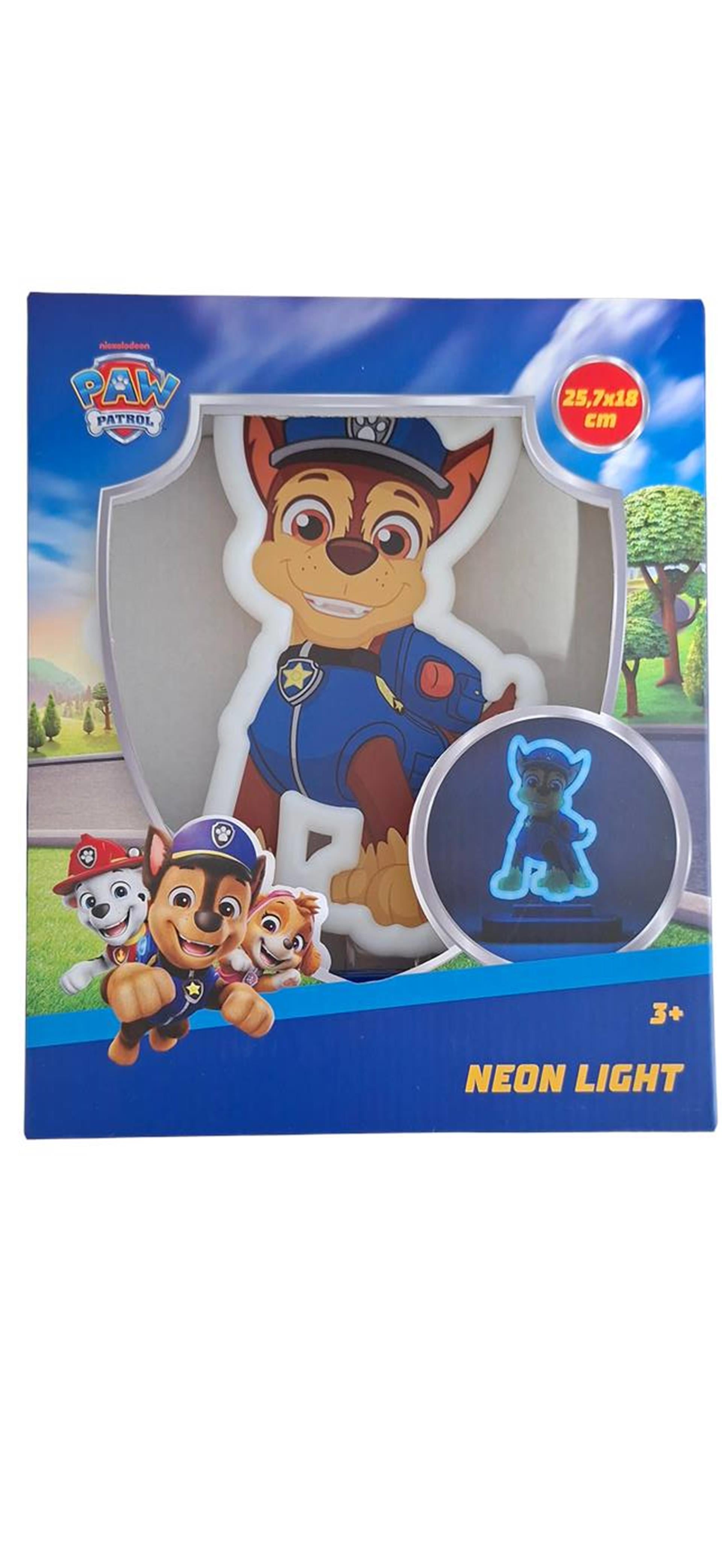 Z1 Paw Patrol Neon Tischlampe 25x22cm