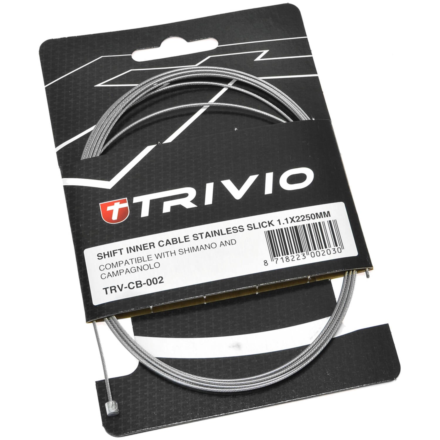 Trivio - Schaltinnenzug Edelstahl Slick 1,1x2250mm - 20 Stk.