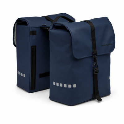 Newlooxs New Looxs Fahrradtasche Double Odense Dunkelblau Mik 2.0 39l