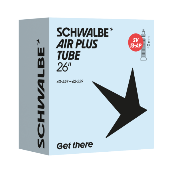 Schwalbe Air Plus Schlauch (SV13AP) – 26'' (40 62-559) – Presta