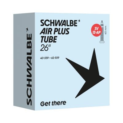 Schwalbe Air Plus Schlauch (SV13AP) – 26'' (40 62-559) – Presta