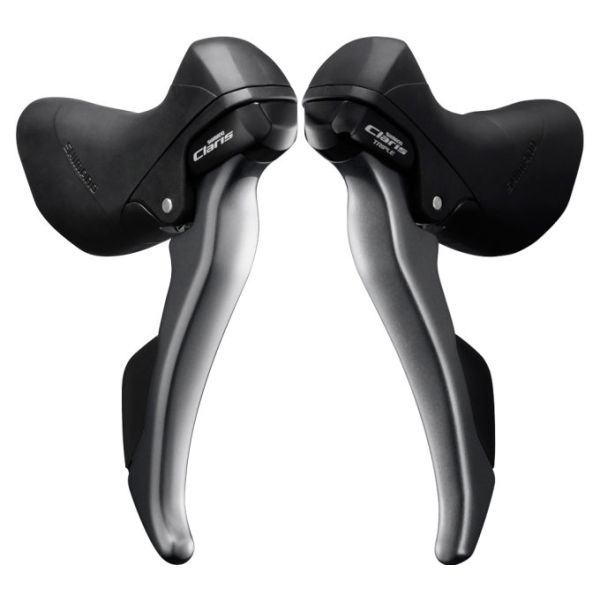 Shimano Versteller-Hhendelset 3 x 8 Geschwindigkeit Claris ST-R2000 Grau Schwarz