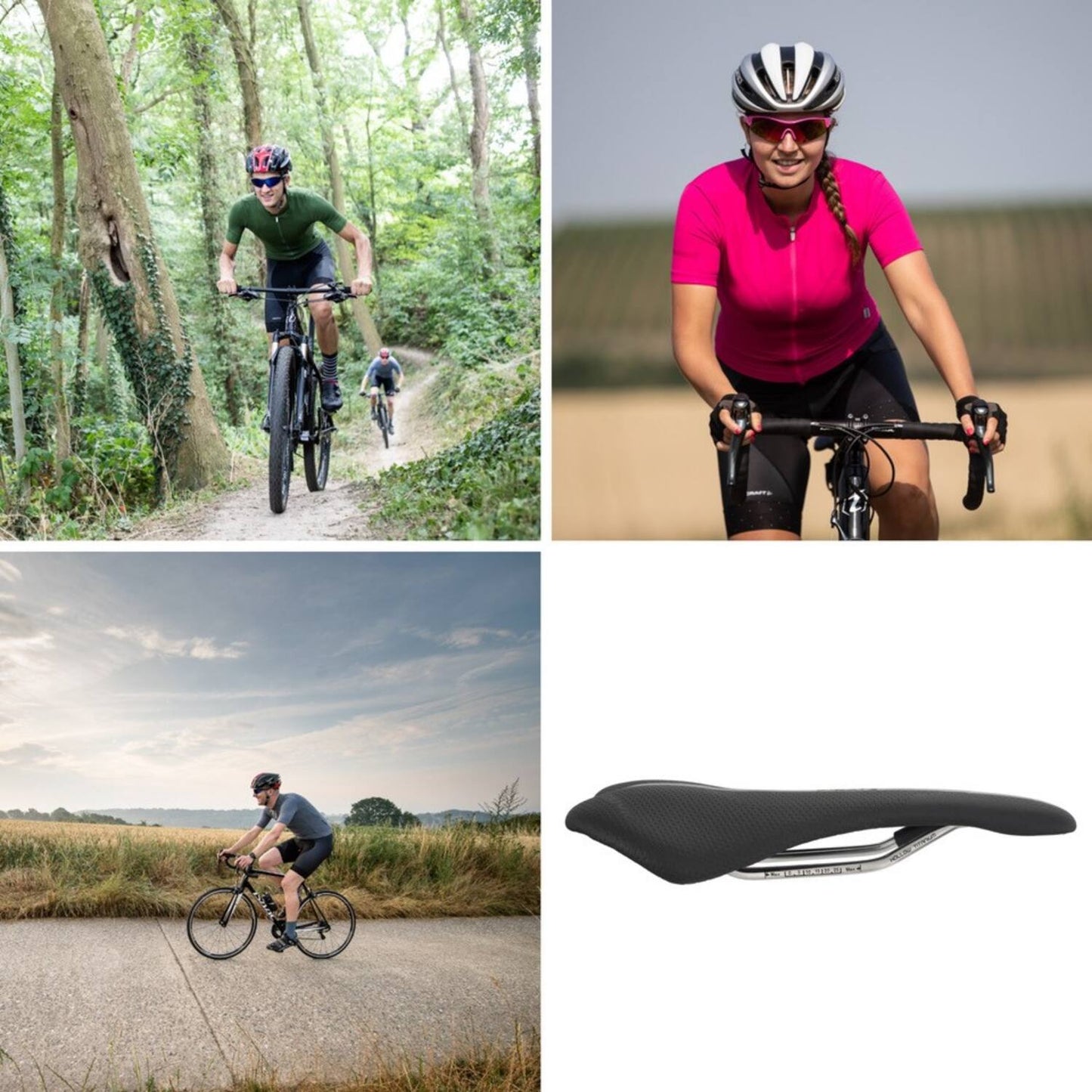 Trivio - Piraten-Fahrradsattel schwarz