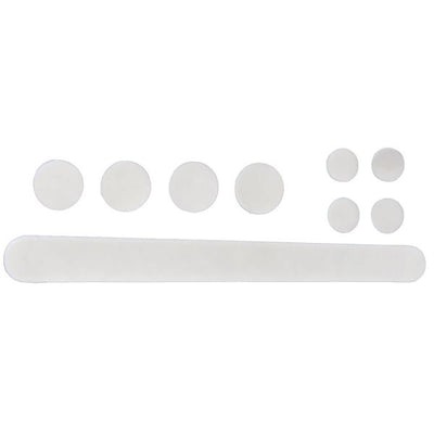 Velo Sticker Set für Rahmen-Gabelschutz RMS 9-teilig transparent