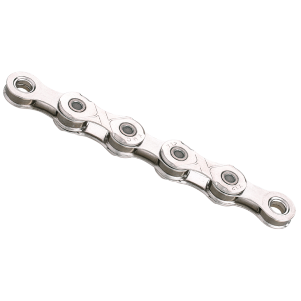 KMC-Ketten x12 Silber 1 2 x 11 128 126gl gewachst