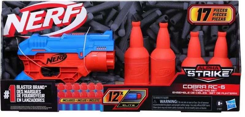 Nerf Alpha Strike Cobra RC6 einschließlich 12 Darts
