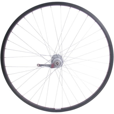 Shimano Hinterrad 28 622x19c Andra 30 Felge mit Nexus 3 Bremsscheibe Schwarz