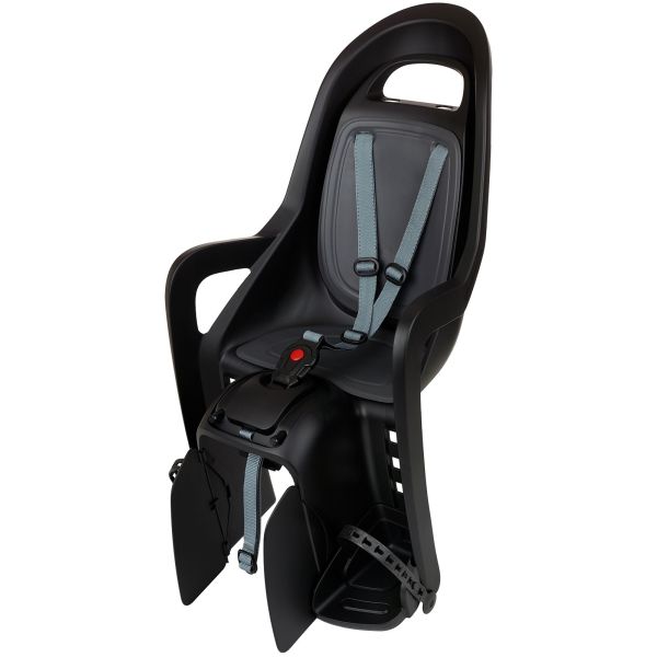 Polisport Rücksitz Groovy Mik-HD dunkelgrau schwarz