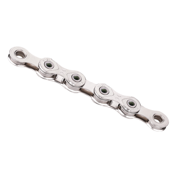 KMC-Kette x12l 12v 126l gewachstes Silber