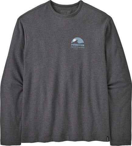 Leichter Patagonia-Pullover mit angewandter Fantasie und Wildrise-Rundhalsausschnitt