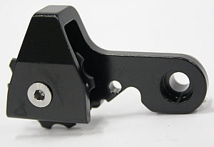 Kettenspanner der Gazelle Fließlinie - Schwarz, Aluminium, 11 Zähne, 80 mm, 63 Gramm