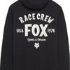 Fleecepullover mit Fuchskopf-Slogan