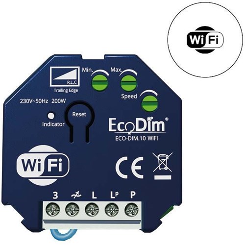 Eco-LED-Dimmerelement 0-200 W Ecodim-Phasenschnitt - 4355426