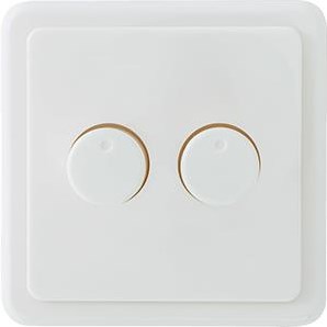 Ecodim Abdeckrahmen peha lw für Duo LED Dimmer 4355420 - 4355440