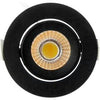 Ecodim LED-Einbaustrahler 5W 2700K 62mm 60° rund verstellbar schwarz - LED4835