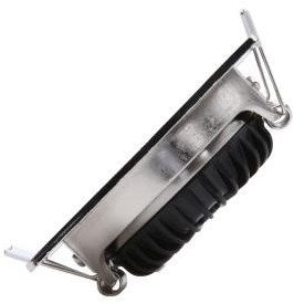 Ecodim LED-Einbaustrahler 5 W 2700 K 85 mm 60° rund verstellbar geschliffener Stahl – led4820