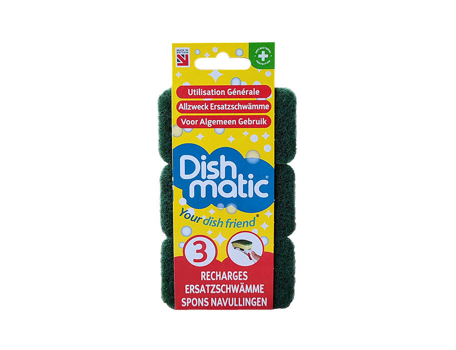 Dishmatische Dishmatik Navulpsspons grob 3st