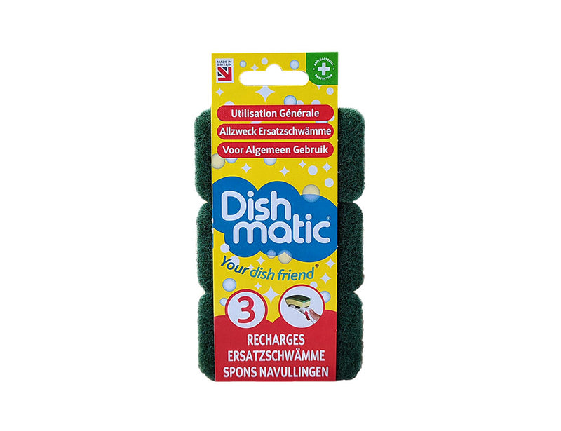 Dishmatische Dishmatik Navulpsspons grob 3st