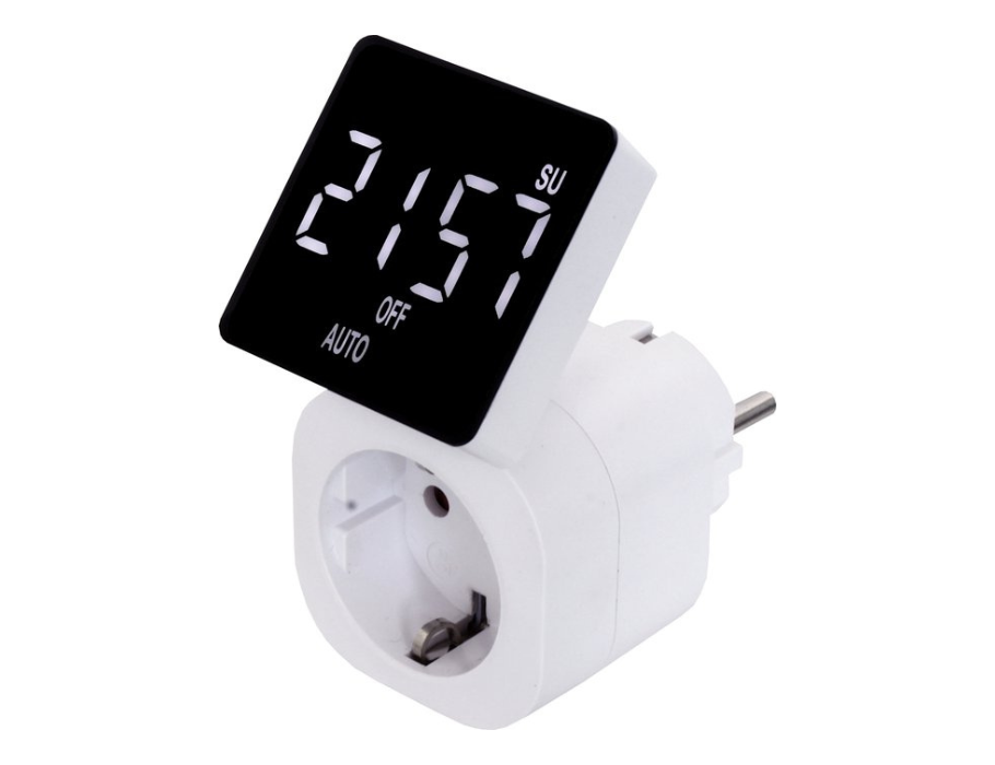 Ecosavers digitaler Timer – mit rotierender LED-Anzeige