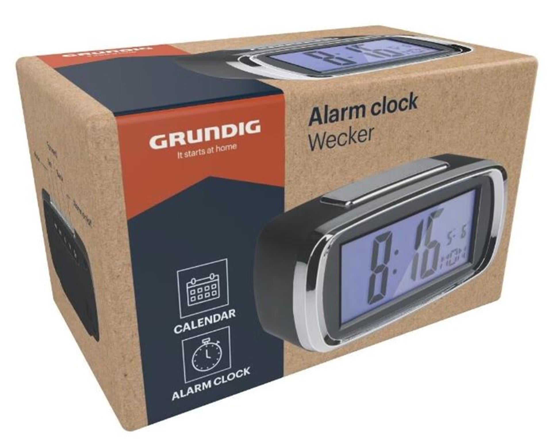 Z1 Grundig Digitalwecker mit Netzstromanschluss