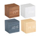 Z1 Grundig Wecker digital Holzmaserung 6x6x6cm