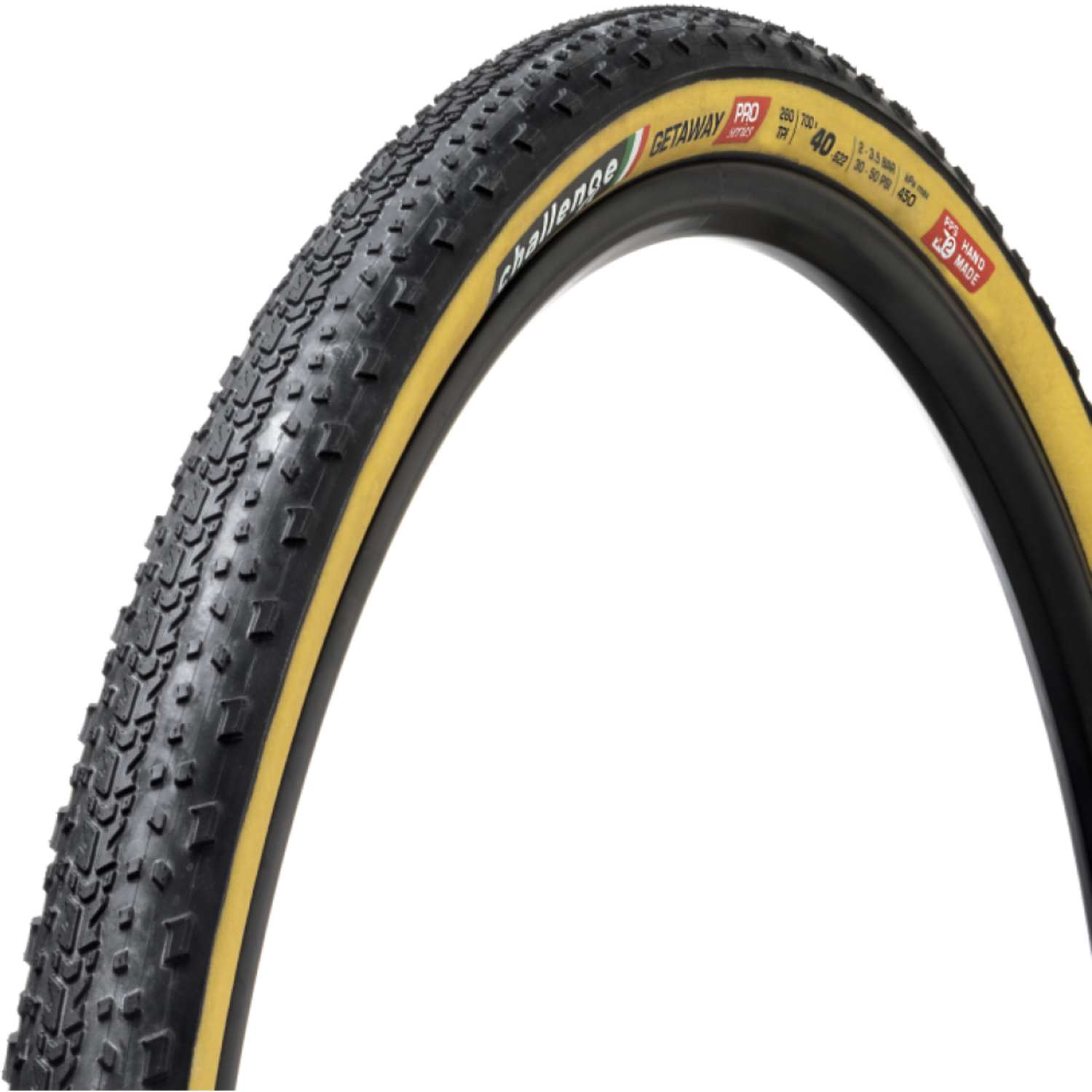 Herausforderung - Gateway Race Clincher TLR 700x40c Black Brown