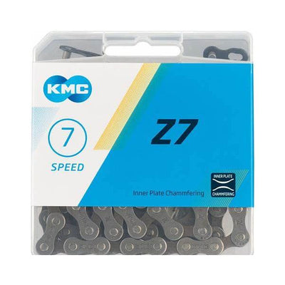 KMC Fahrradkette Z7 - 6 7 Gang - Grau - 114 Glieder