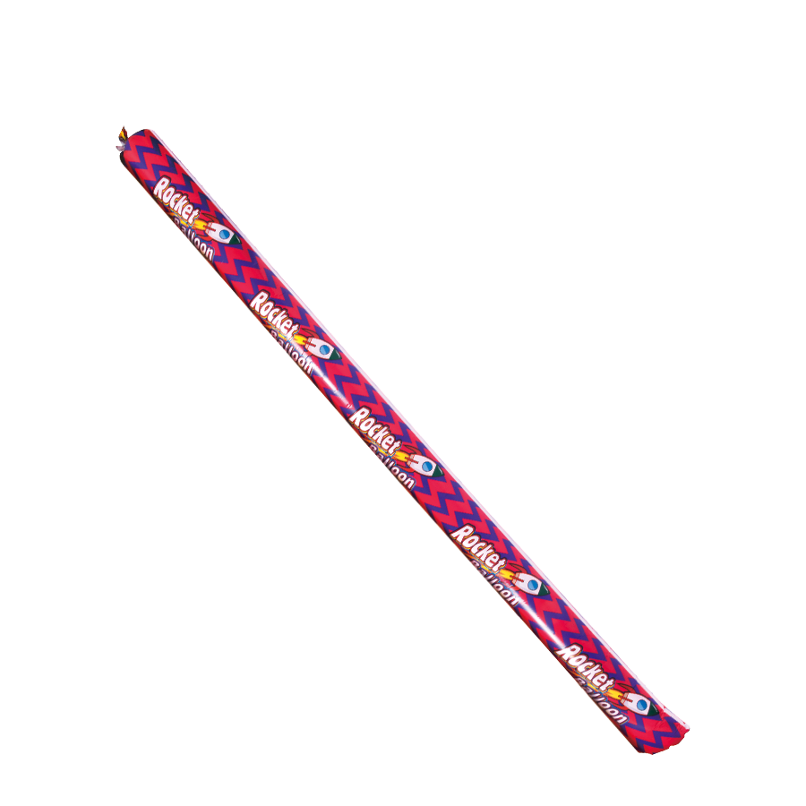 Eddy Toys Raketenballon rot lila 3300xø18cm