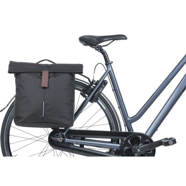 Basilikum Doppelbag City Mik 2 28-32L Schwarz