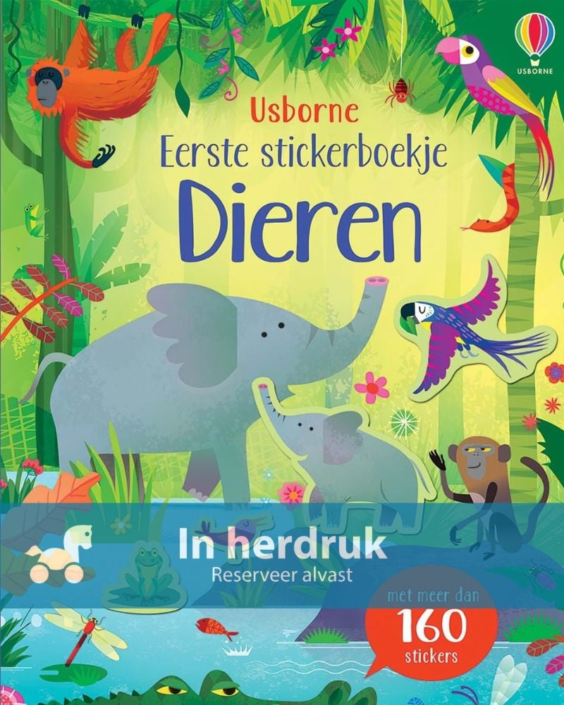 Erstes Aufkleberbuchtier