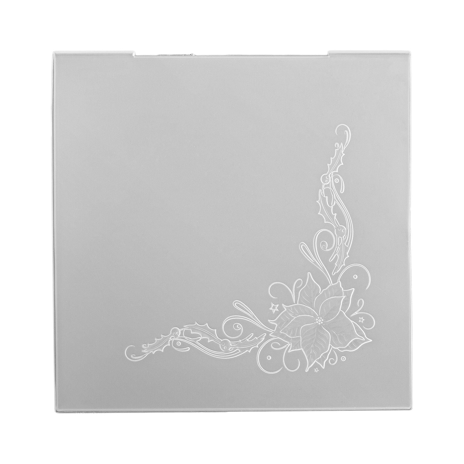 Nellies Wahl • 3D-Prägefolder Eck-Weihnachtsstern 15x15cm