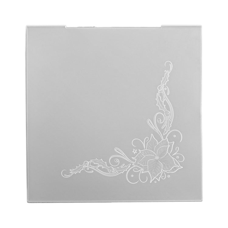 Nellies Wahl • 3D-Prägefolder Eck-Weihnachtsstern 15x15cm