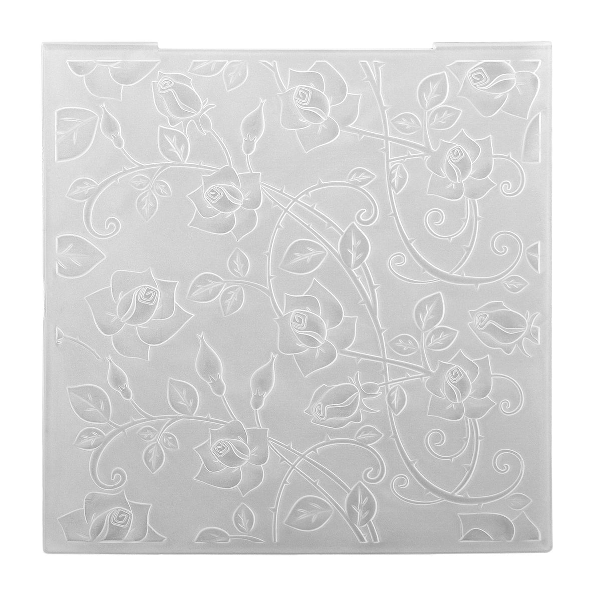 Nellies Wahl • 3D-Prägefolder Rosen 15x15cm