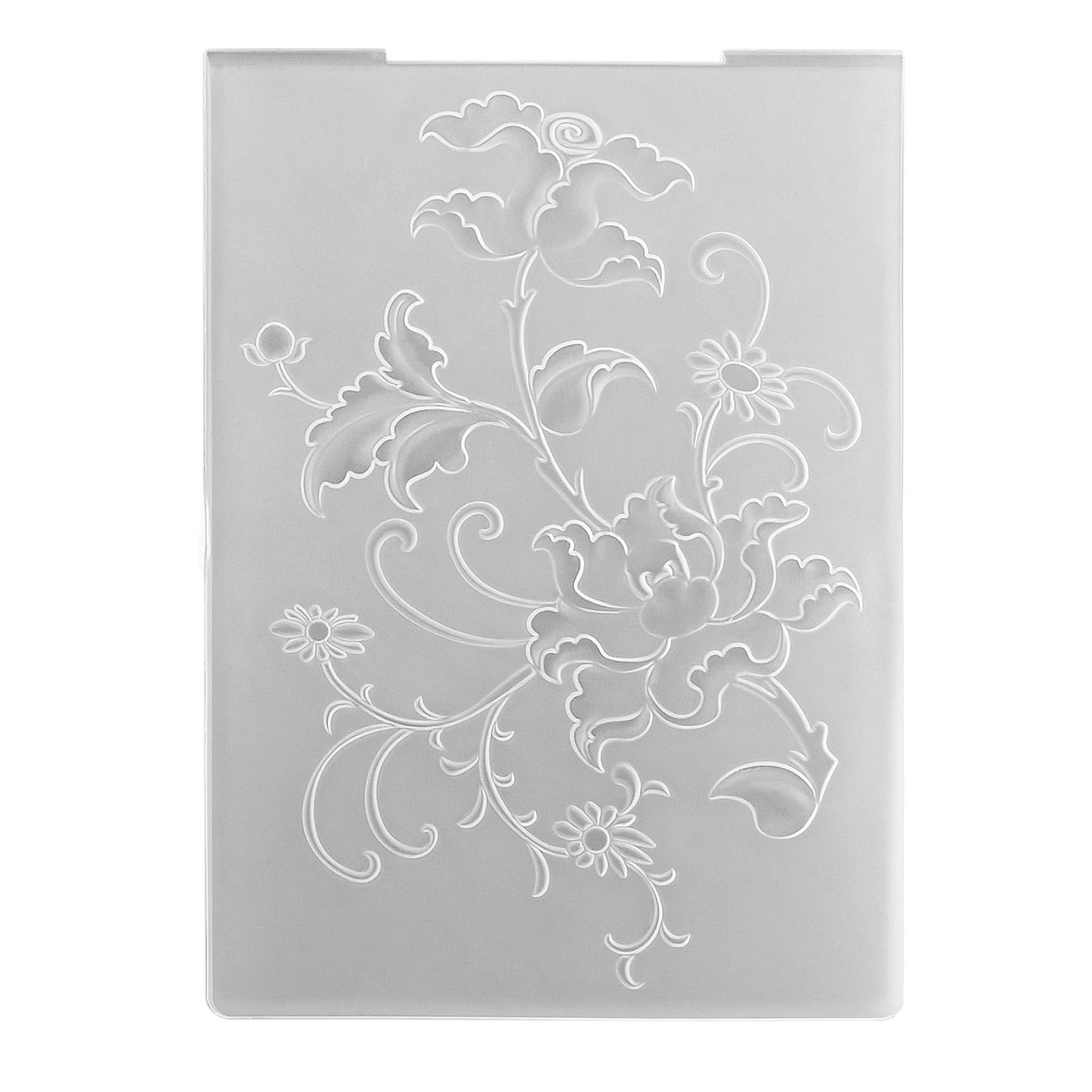 Nellies Wahl • 3D-Prägefolder exotische Blumen 10,5x14,8cm
