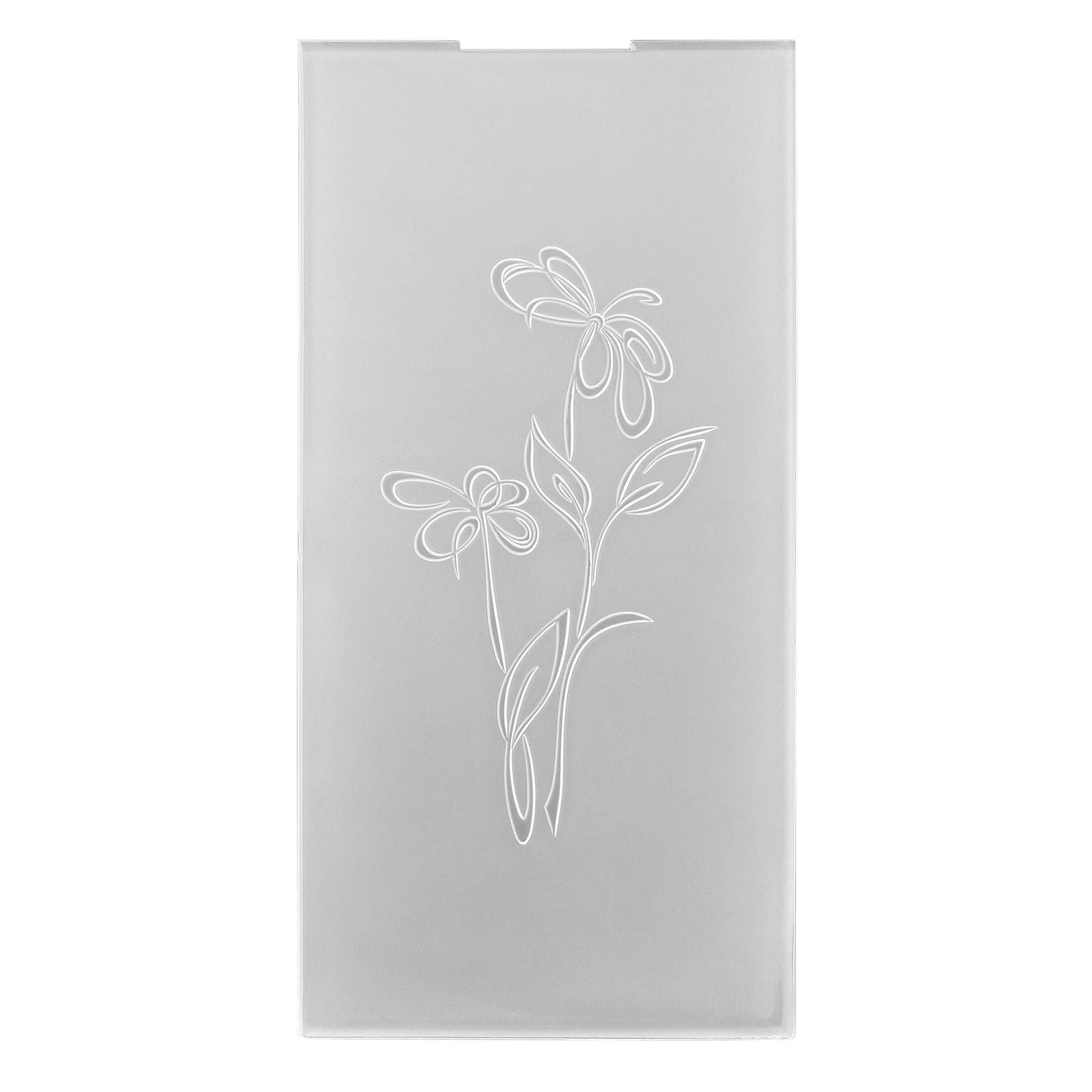 Nellies Wahl • 3D-Prägefolder feine Blumen 10,5x20,5cm
