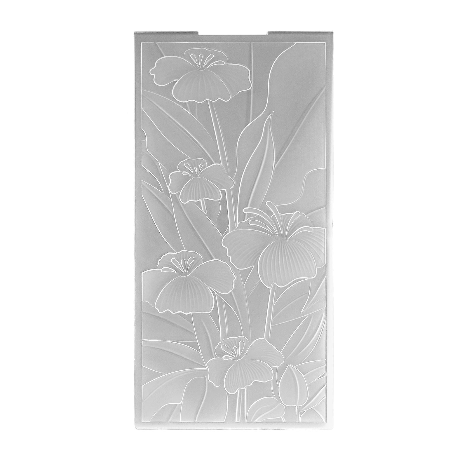 Nellies Wahl • 3D-Prägefolder Hintergrundlilien 10,5x20,5cm