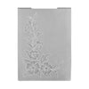 Nellies Wahl • 3D-Prägefolder Eckblumen 10,5x10,5cm