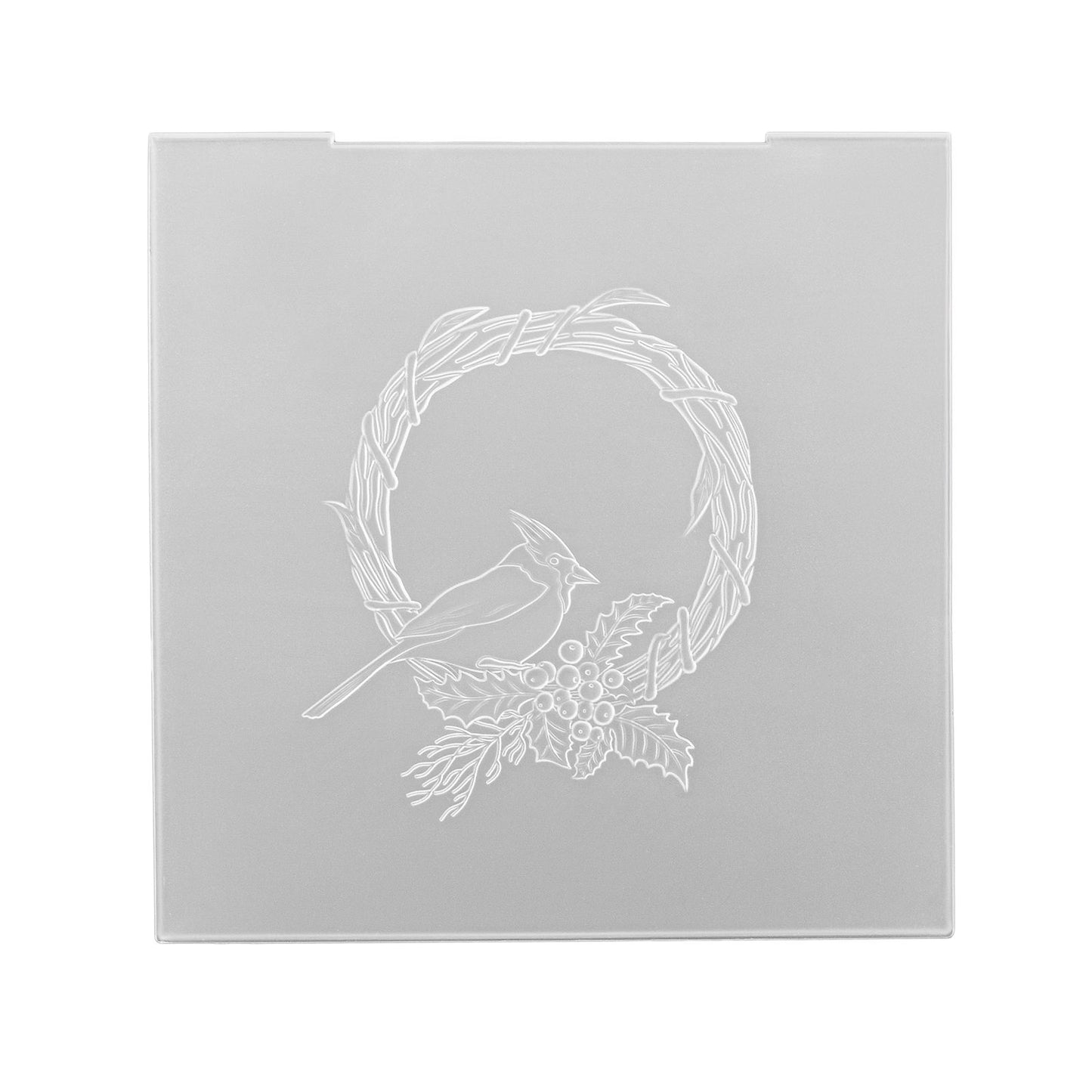 Nellies Wahl • 3D-Prägefolder Weihnachtsvogel 15x15cm