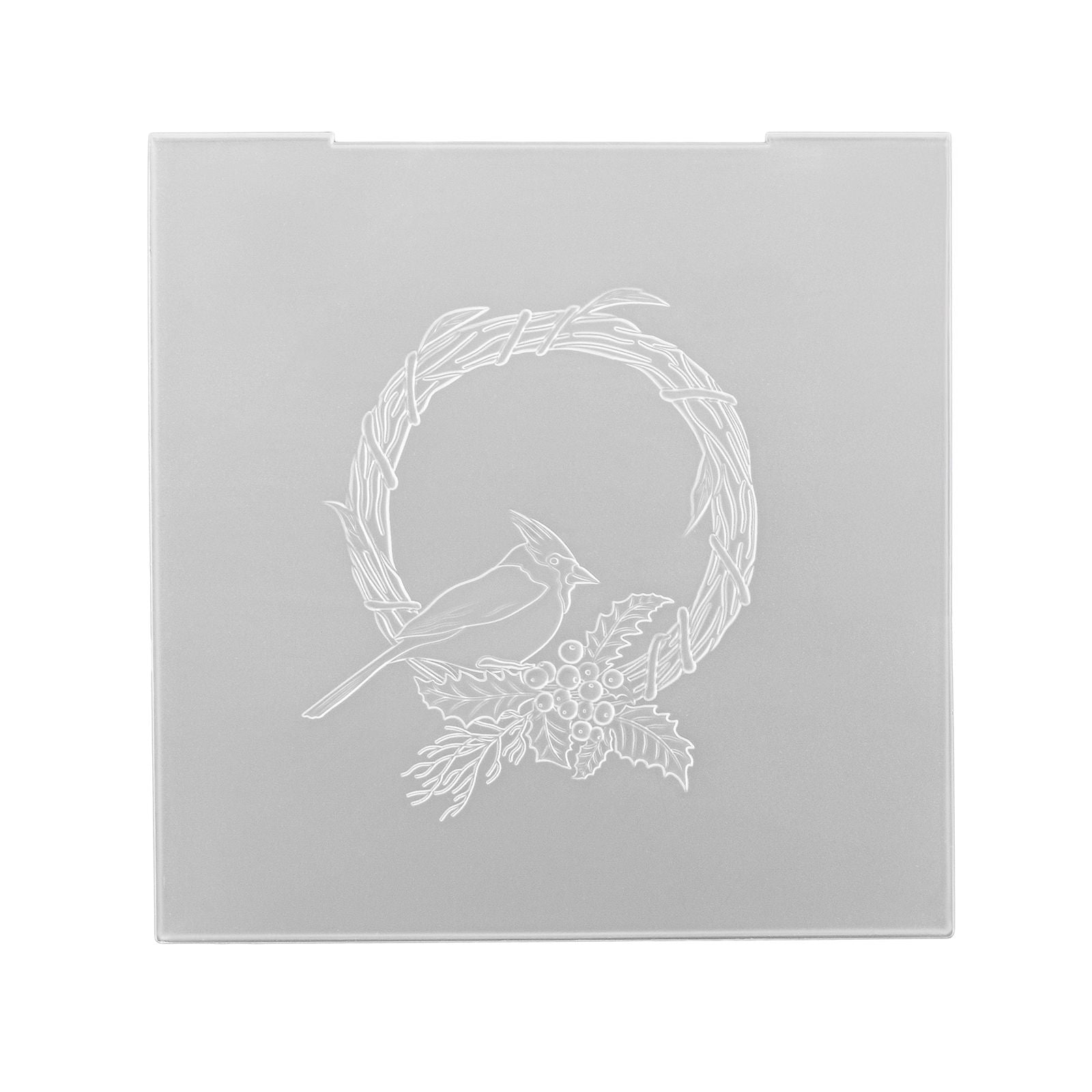 Nellies Wahl • 3D-Prägefolder Weihnachtsvogel 15x15cm