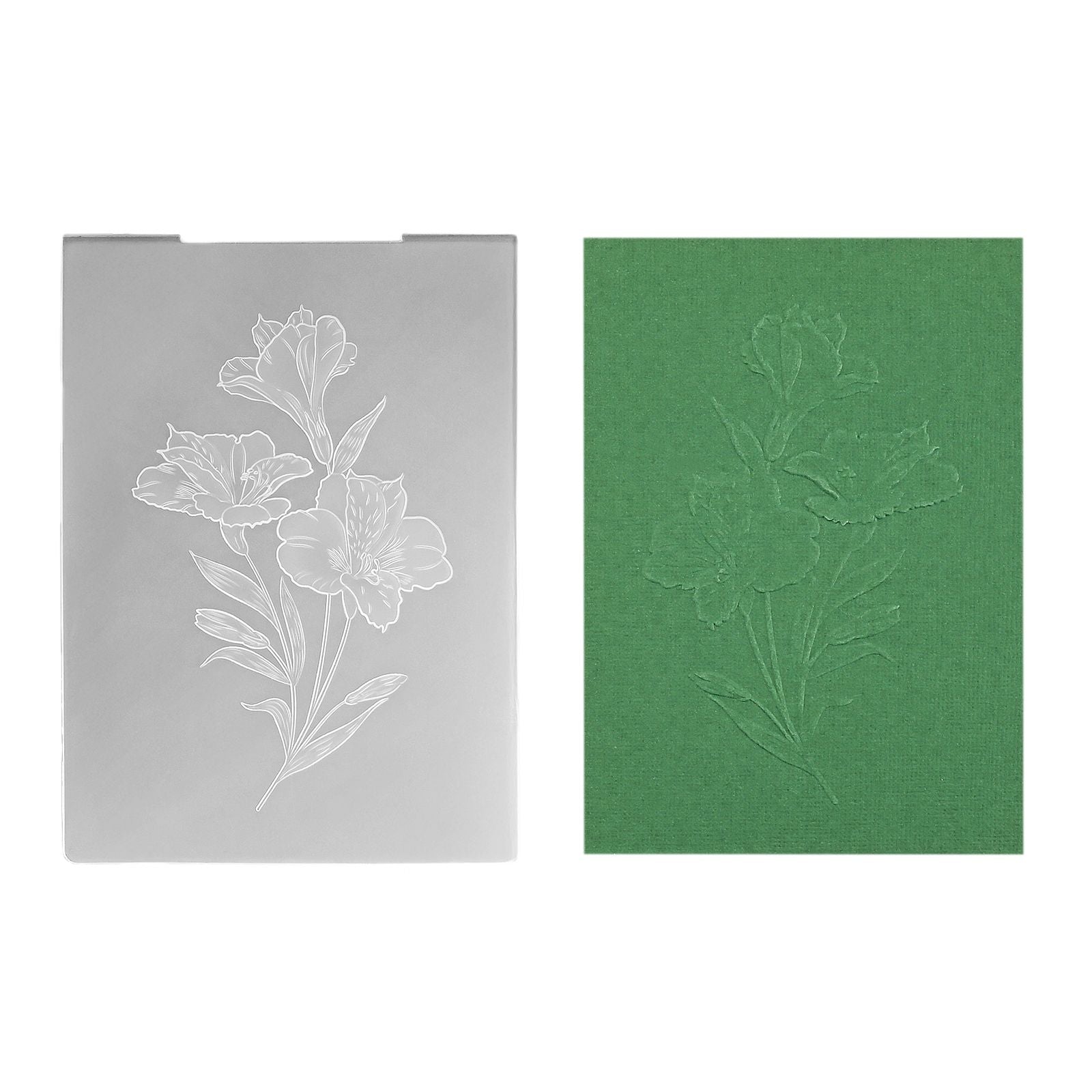 Nellies Wahl • 3D-Prägefolder Orchidee 10,5x14,8cm