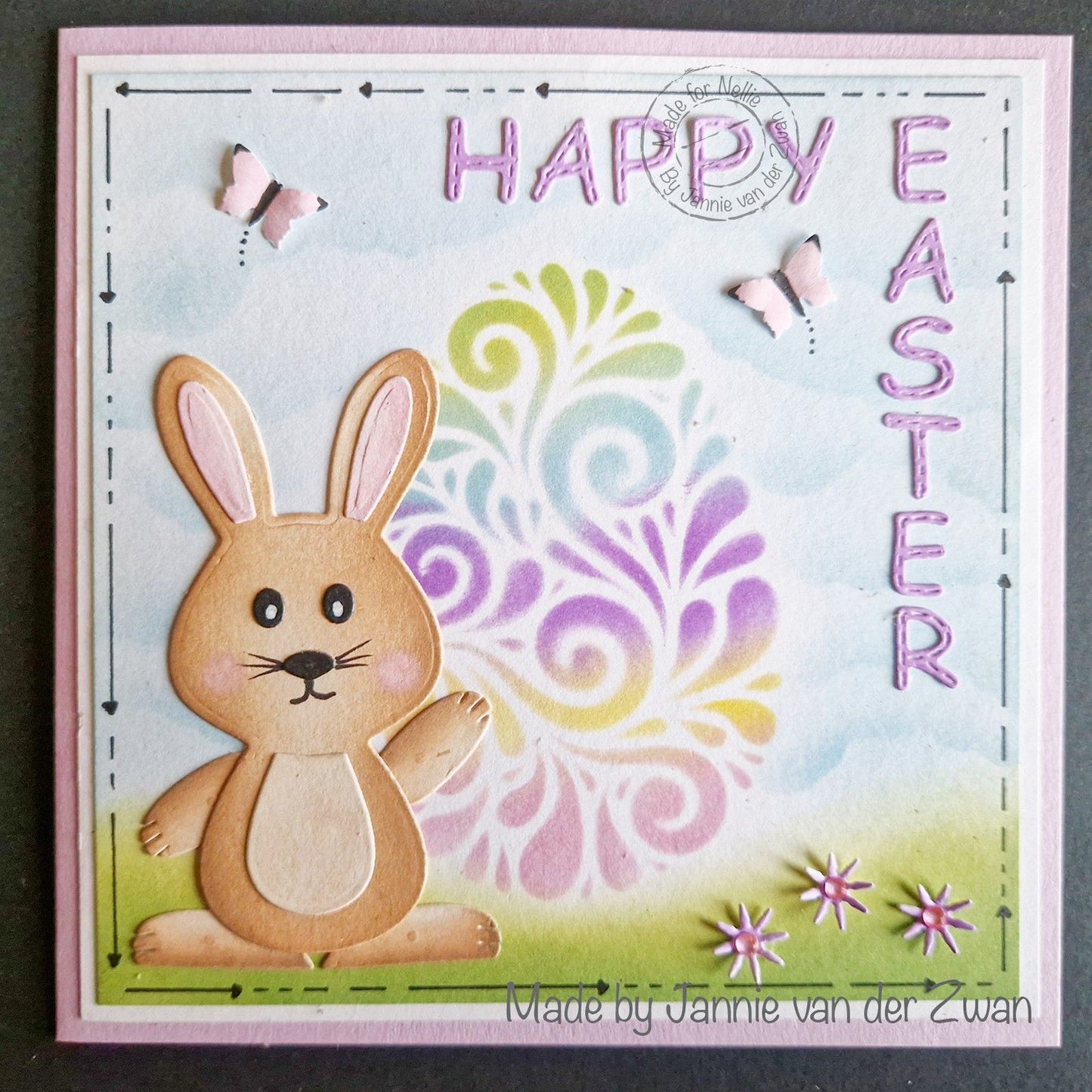 Nellies Wahl • 3D-Prägefolder Eier 15x15cm