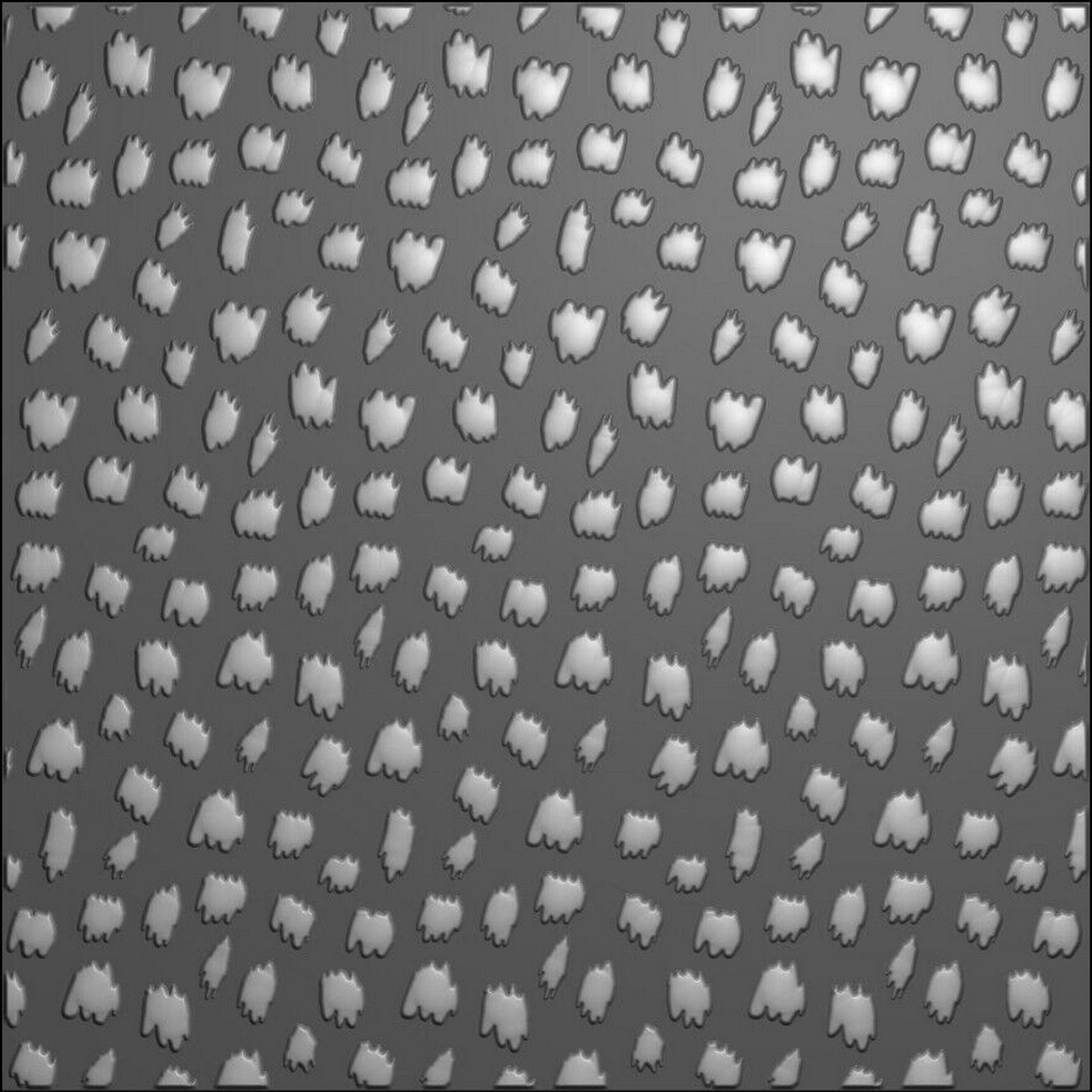 Nellies Wahl • 3D-Prägefolder Hintergrund Gepard 15x15cm