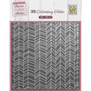 Nellies Wahl • 3D-Prägefolder Hintergrund Chevron 15x15cm
