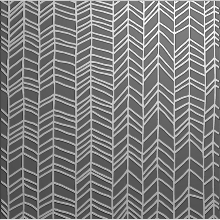 Nellies Wahl • 3D-Prägefolder Hintergrund Chevron 15x15cm